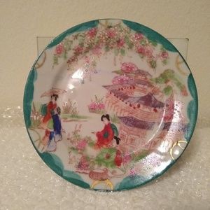 Beautiful handpainted made in occupied Japan plate
